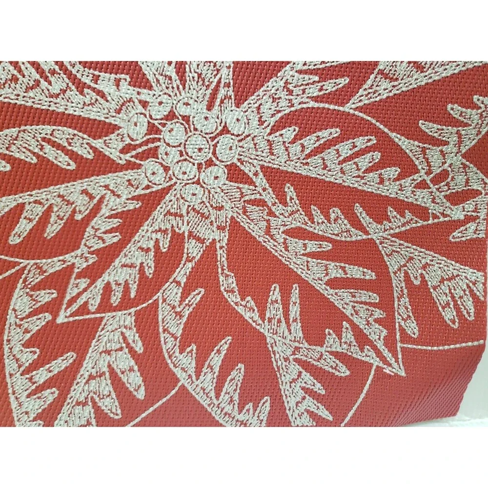 Set of 4 PVC In/Outdoor Polyvinyl Placemats(13